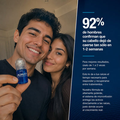 El sistema completo para la caída de cabello en hombres